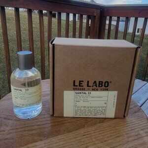 SANTAL 33 by LE LABO 3.4oz - 100ml Eau de Parfum for Unisex (brand  new)